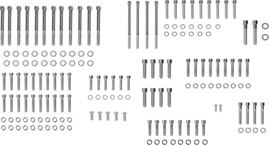 DRAG SPECIALTIES BOLT SETİ M8EN S ALN CH KOD: 24010967