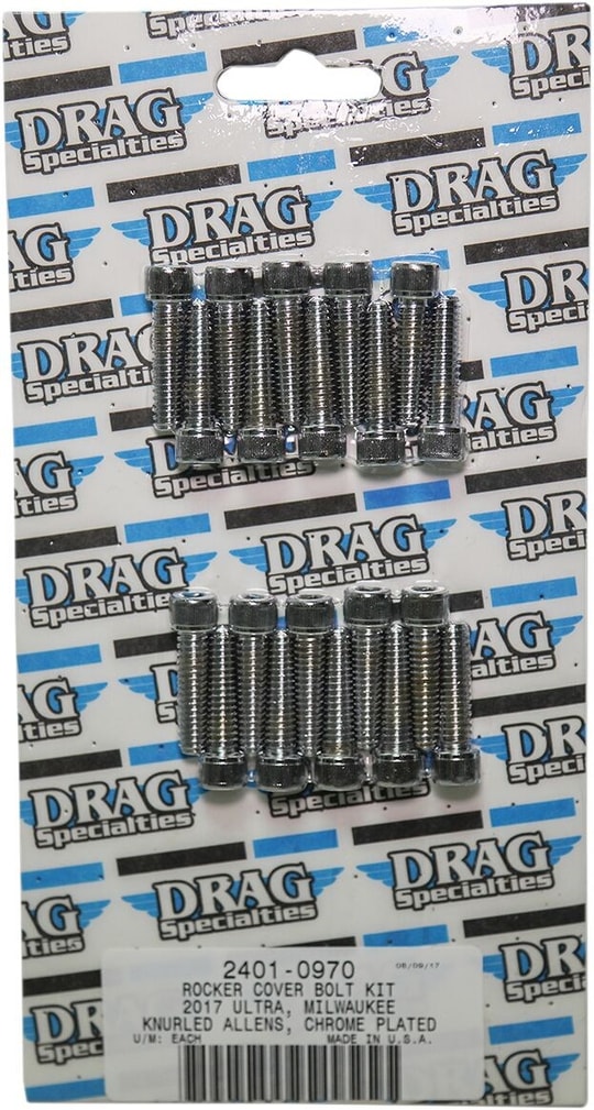 DRAG SPECIALTIES BOLT SETİ M8RKRCOV K AL CH KOD: 24010970