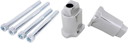 DRAG SPECIALTIES BRACKETS FLDE/FLHC CHR KOD: 16211006