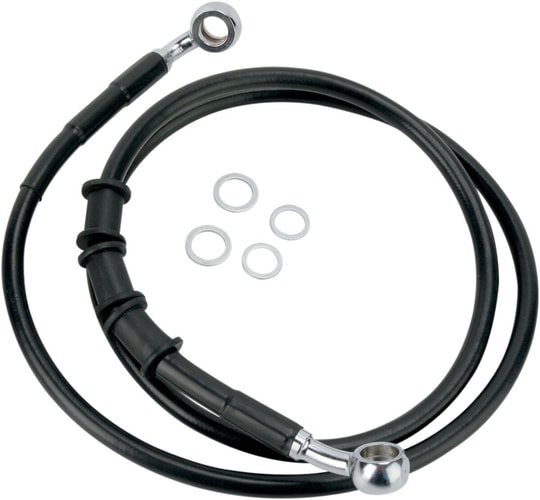DRAG SPECIALTIES BRAKELINE 08-10FLST BLK KOD: 17412798