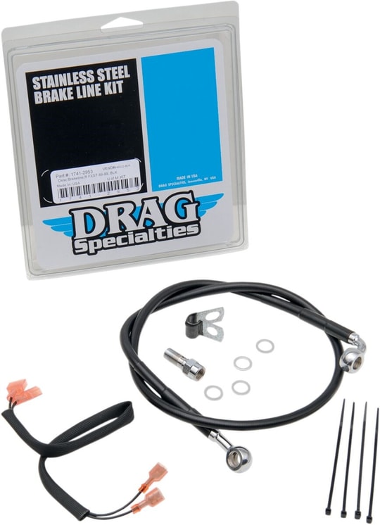 DRAG SPECIALTIES BRAKELINE R FXST89-99 BK KOD: 17412953