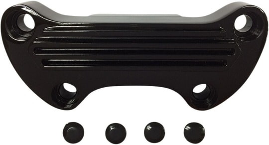 DRAG SPECIALTIES CLAMP HB FINNED GL BLK KOD: 06030810