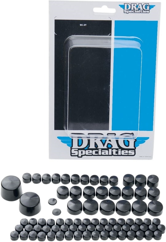 DRAG SPECIALTIES COVERS BOLT 07-10FXST BLK KOD: 24010709