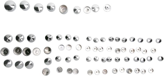 DRAG SPECIALTIES COVERS BOLT 86-03XL CHR KOD: 24010714