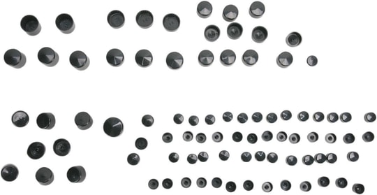 DRAG SPECIALTIES COVERS BOLT 99-05 FXD BLK KOD: 24010707