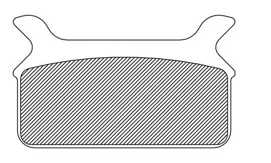 DRAG SPECIALTIES FREN PAD-DRAG SINTERD KOD: 17211358
