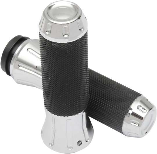 DRAG SPECIALTIES GRIPS CUSTOM TBW CHR KOD: 06301611