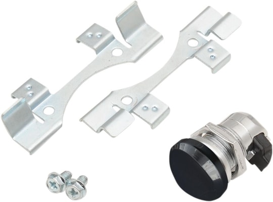 DRAG SPECIALTIES LATCH GAS DOOR BLK 92-19 KOD: 07030632