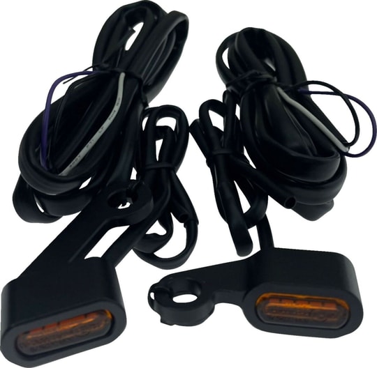 DRAG SPECIALTIES LIGHTS MKR BLK/AMBER 04-13 XL KOD: 20403056