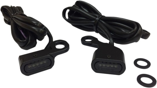 DRAG SPECIALTIES LIGHTS TRNSIG BLK SMK 96- KOD: 20402135