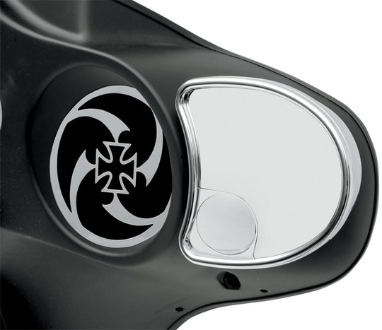 DRAG SPECIALTIES MIRROR 2VSN FRG MNT FLHT KOD: 06400652