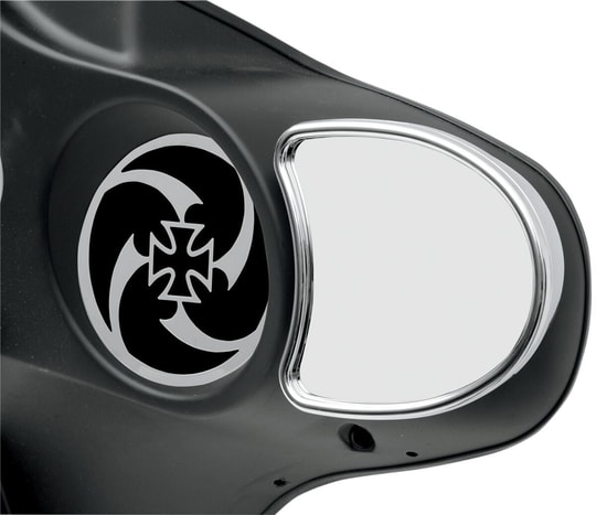 DRAG SPECIALTIES MIRROR CHR FRG MNT FLHT KOD: 06400651