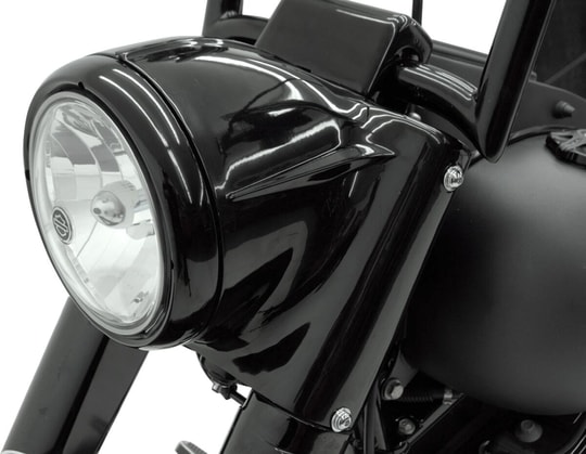 DRAG SPECIALTIES NACELLE HD.LT.BLK FLST KOD: 20011482