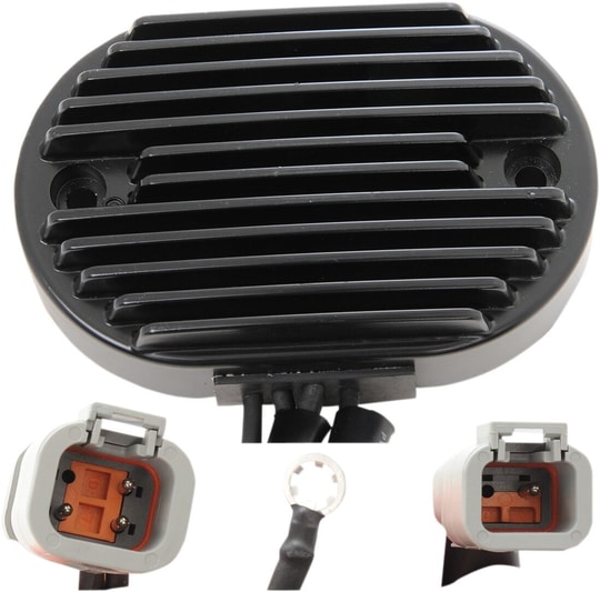 DRAG SPECIALTIES REGULATOR FX/FLST 07 BLK KOD: 21120809