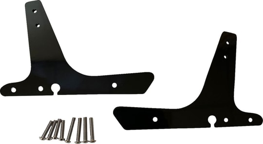 DRAG SPECIALTIES SIDEPLATES 04-22 XL BLK KOD: 15040118