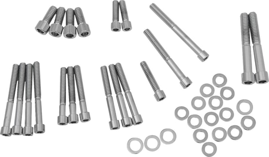 DRAG SPECIALTIES SMTH SIDE CVR SET 91-03XL KOD: DS190878S