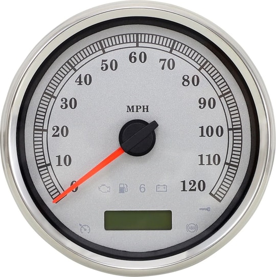 DRAG SPECIALTIES SPEEDOMETER SLVR MPH 5 KOD: 22100463