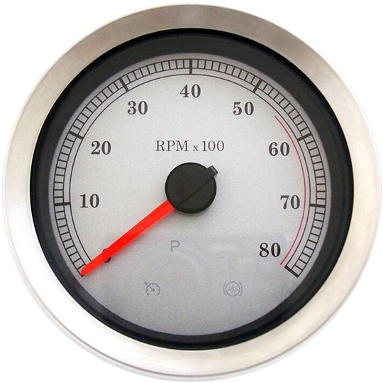 DRAG SPECIALTIES TACHOMETER SLVR 04- KOD: 22110167