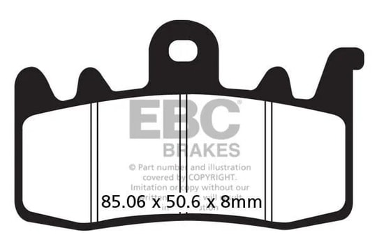 EBC BRAKE PAD FREN BALATASI FA SER ORGANIC KOD:17200595