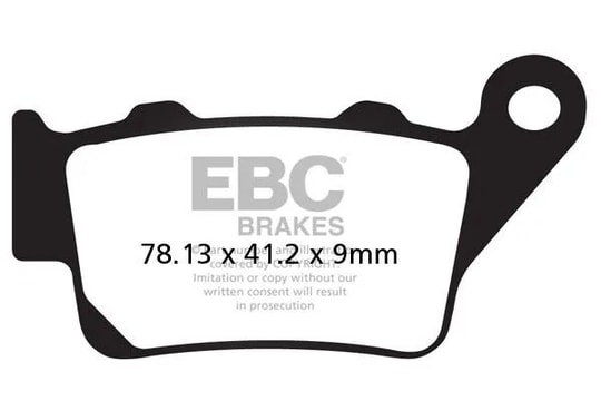 EBC BRAKE PAD FREN BALATASI VEE SEMISNTRD  KOD:17211970