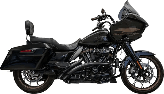 Exhaust Sweeper Black with she