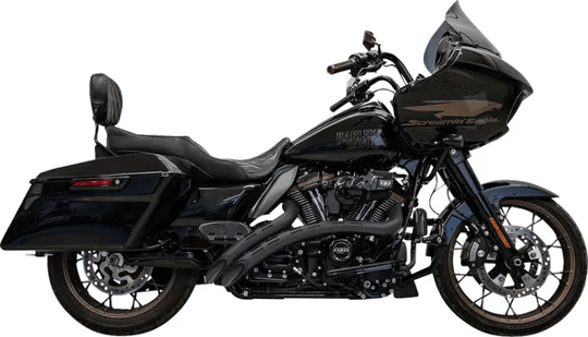 Exhaust Sweeper Black w/slotte
