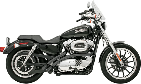EXHAUST SWEPR 86-03 XL BK