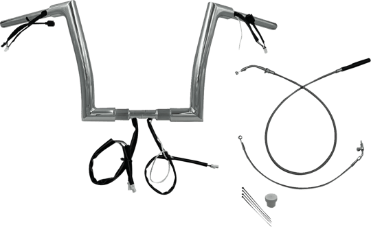 FAT BAGGERS INC. HANDLEBAR GİDON KIT WIRED - 12 FLTRX/SE  KOD: 06016915