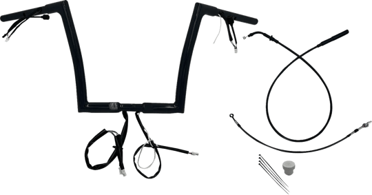 FAT BAGGERS INC. HANDLEBAR GİDON KIT WIRED - 12 FLTRX/SE  KOD: 06016912