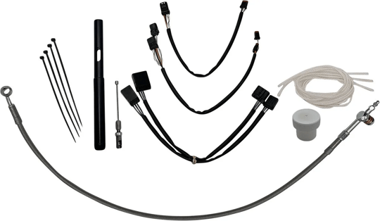 FAT BAGGERS INC. INSTALL KIT FLHR 21-23 BRAIDED KOD: 06621076