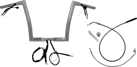 FAT BAGGERS INC. HANDLEBAR GİDON KIT WIRED - 12 FLTRX/SE  KOD: 06016911