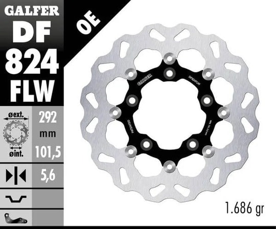 GALFER BRAKE DISC FREN DİSKİ FLOAT WAVE KOD:17104227