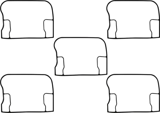 JAMES GASKETS 92-99BT RBR UPRKR CVR GSK KOD:DS174419