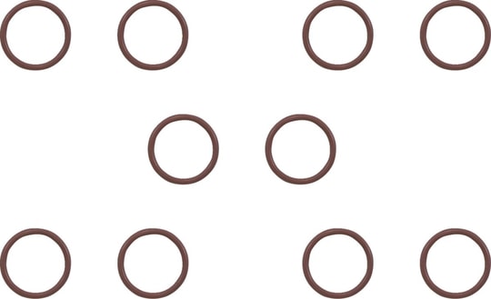 JAMES GASKETS O-RING LWR P/ROD CVR KOD:09350116