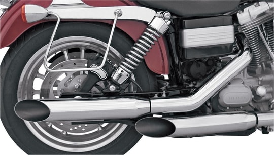 KHROME WERKS MUFFLER -SUSTURUCU EGZOZ SL/CUT 95-05 FXD KOD:1801-0145