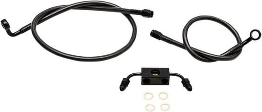 La Coppers Midnight Braided Brake Line Kit KOD: 17414651