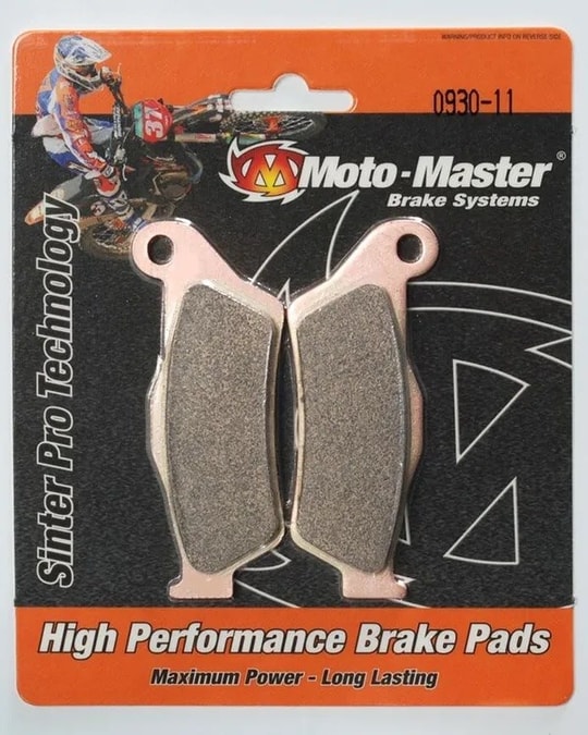 MOTO-MASTER BRAKE PAD FREN BALATASI SINTER FRONT - ÖN KOD:17212624