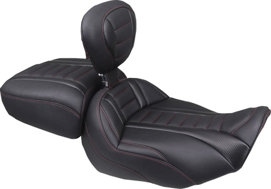 MUSTANG SEAT SOLO DELUXE TOUR W/DBR DA KOD: 08012160