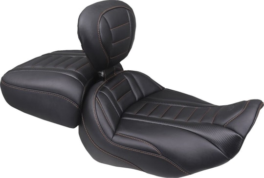 MUSTANG SEAT SOLO DELUXE TOUR W/DBR MA KOD: 08012161