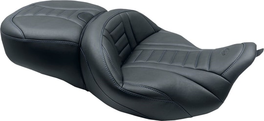 MUSTANG SEAT SUPR TOUR BLK W/BLUE KOD: 08011376