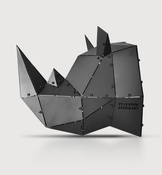Rhino Head Siyah