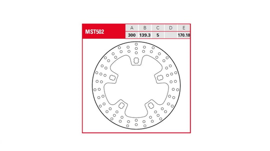 TRW ROTOR TRW KOD:17104172