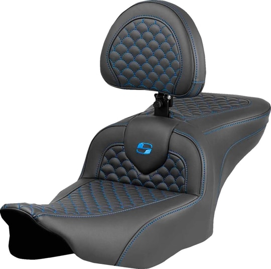 SADDLEMEN SEAT ROADSOFA DRAGON BLUE STIT KOD:08012070