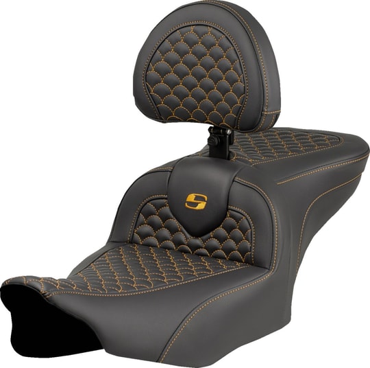 SADDLEMEN SEAT ROADSOFA DRAGON GOLD STIT KOD:08012076