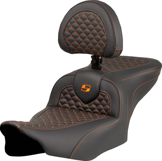 SADDLEMEN SEAT ROADSOFA DRAGON ORANGE ST KOD:0801-2072