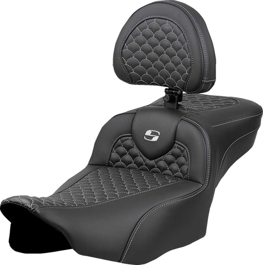 SADDLEMEN SEAT ROADSOFA DRAGON SILVER ST KOD:08012088