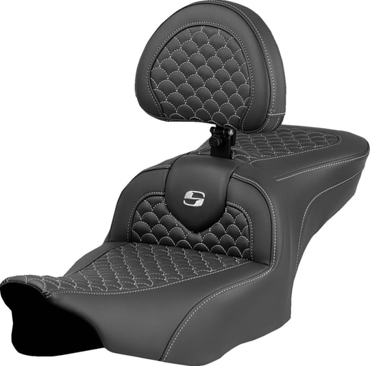 SADDLEMEN SEAT ROADSOFA DRAGON SILVER ST KOD:08012074
