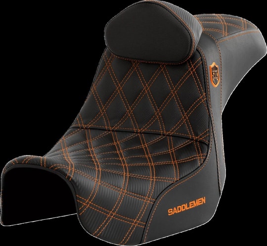 SADDLEMEN SEAT SDC PERF GRIPPER W/BR ORA KOD:0803-0741