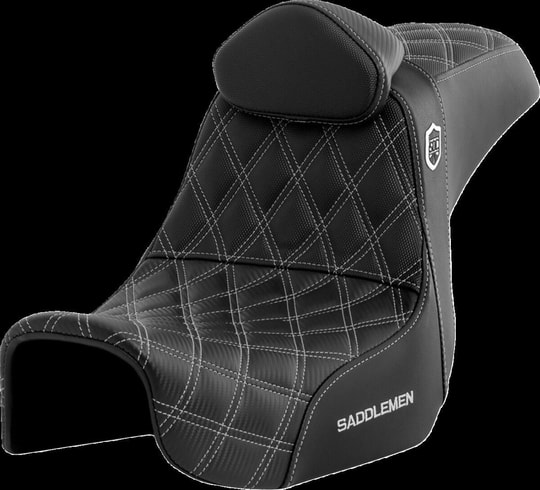 SADDLEMEN SEAT SDC PERF GRIPPER W/BR SIL KOD:08030739