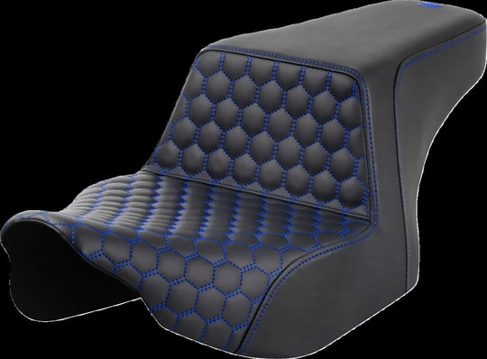 SADDLEMEN SEAT STEP UP HC FRONT BLUE STI KOD:0801-1825